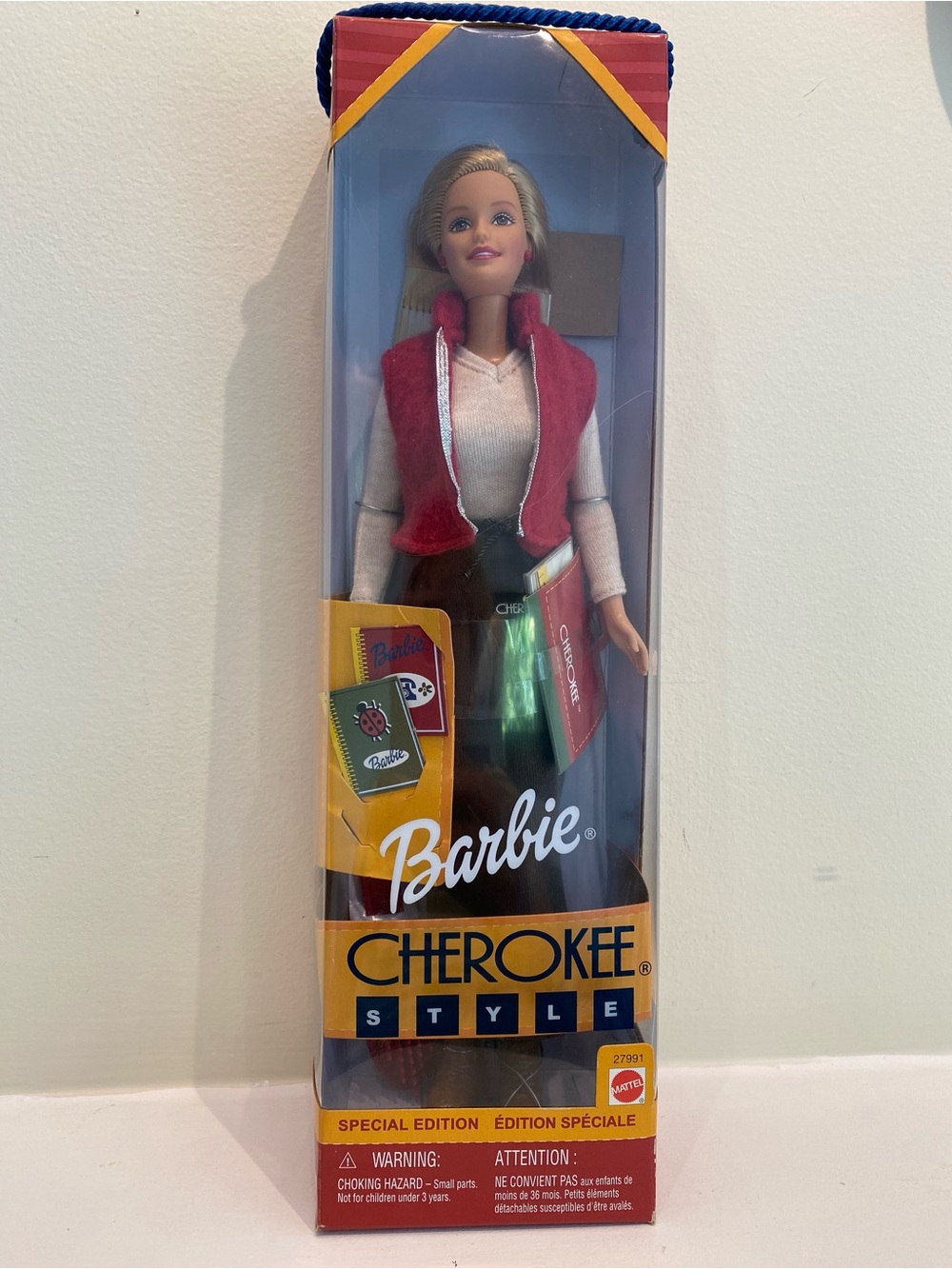 Barbie Cherokee Style Back to School Special Edition Doll #67991.  2000 edition